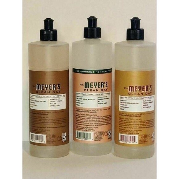 Meyers Clean Day‎ Dish Soap Set of 3 - Picture 2 of 5
